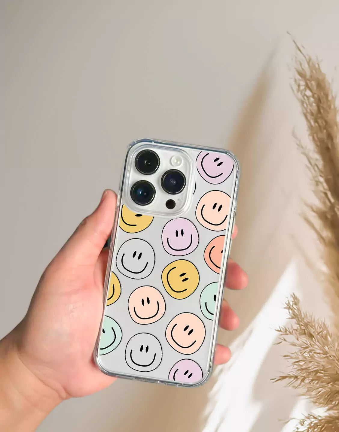 Cute Aesthetic Smile iPhone Case - URBANLUSA