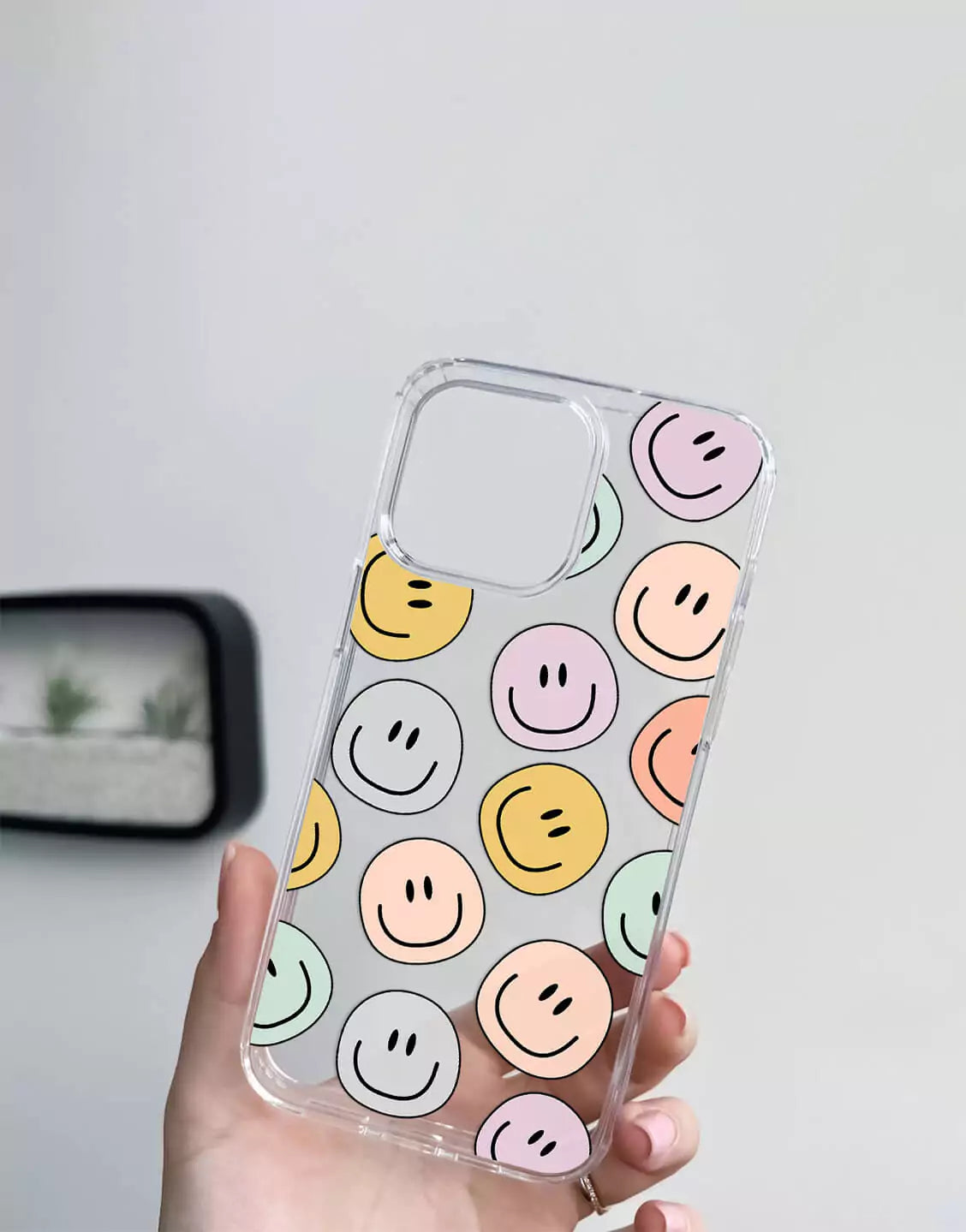 Cute Aesthetic Smile iPhone Case - URBANLUSA