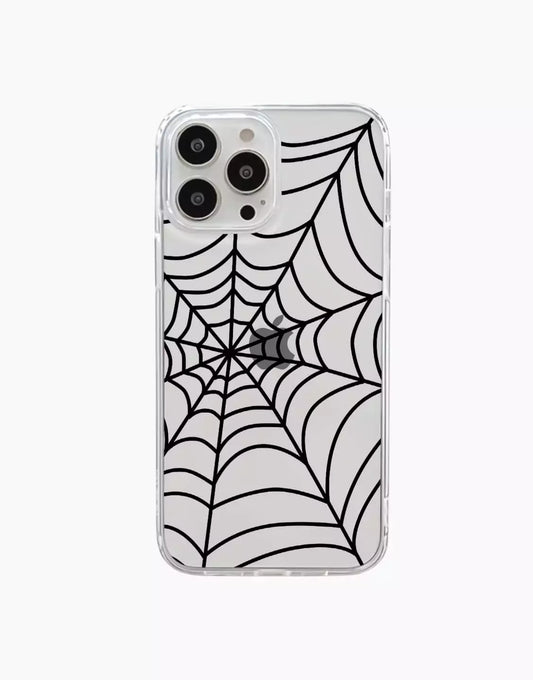 Aesthetic Spider Web iPhone Case - URBANLUSA