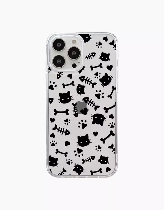 Cute Aesthetic Cat Lovers iPhone Case - URBANLUSA
