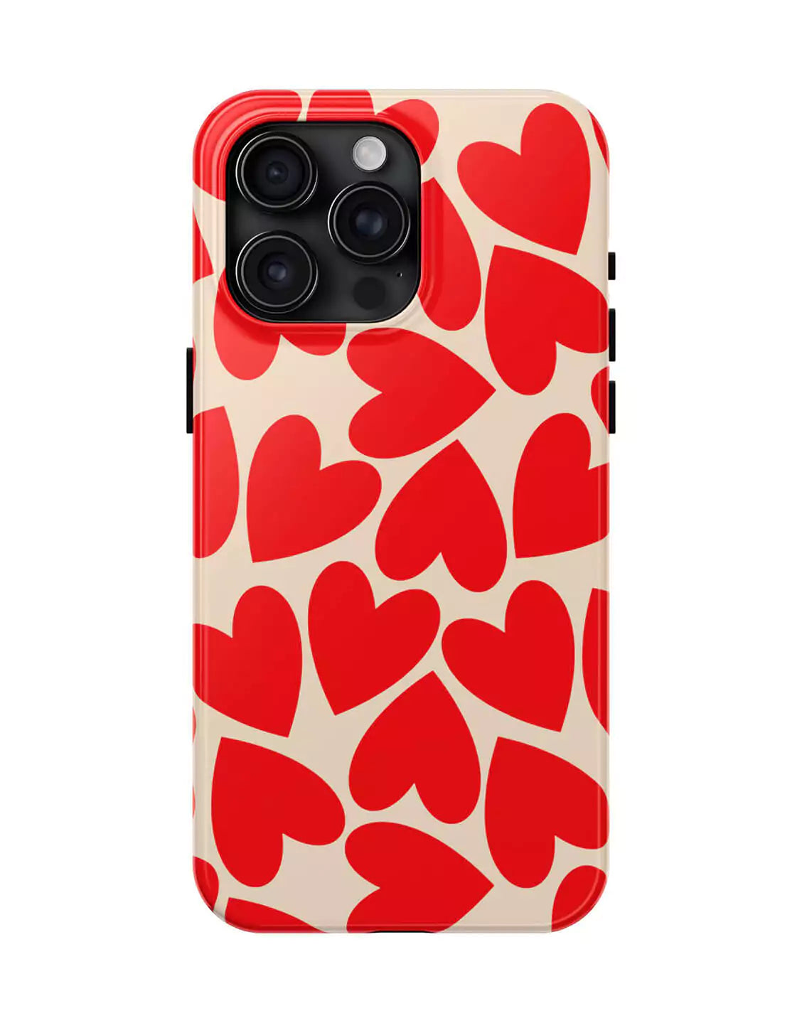 Cute Love Hearts Phone Case for iPhone - URBANLUSA
