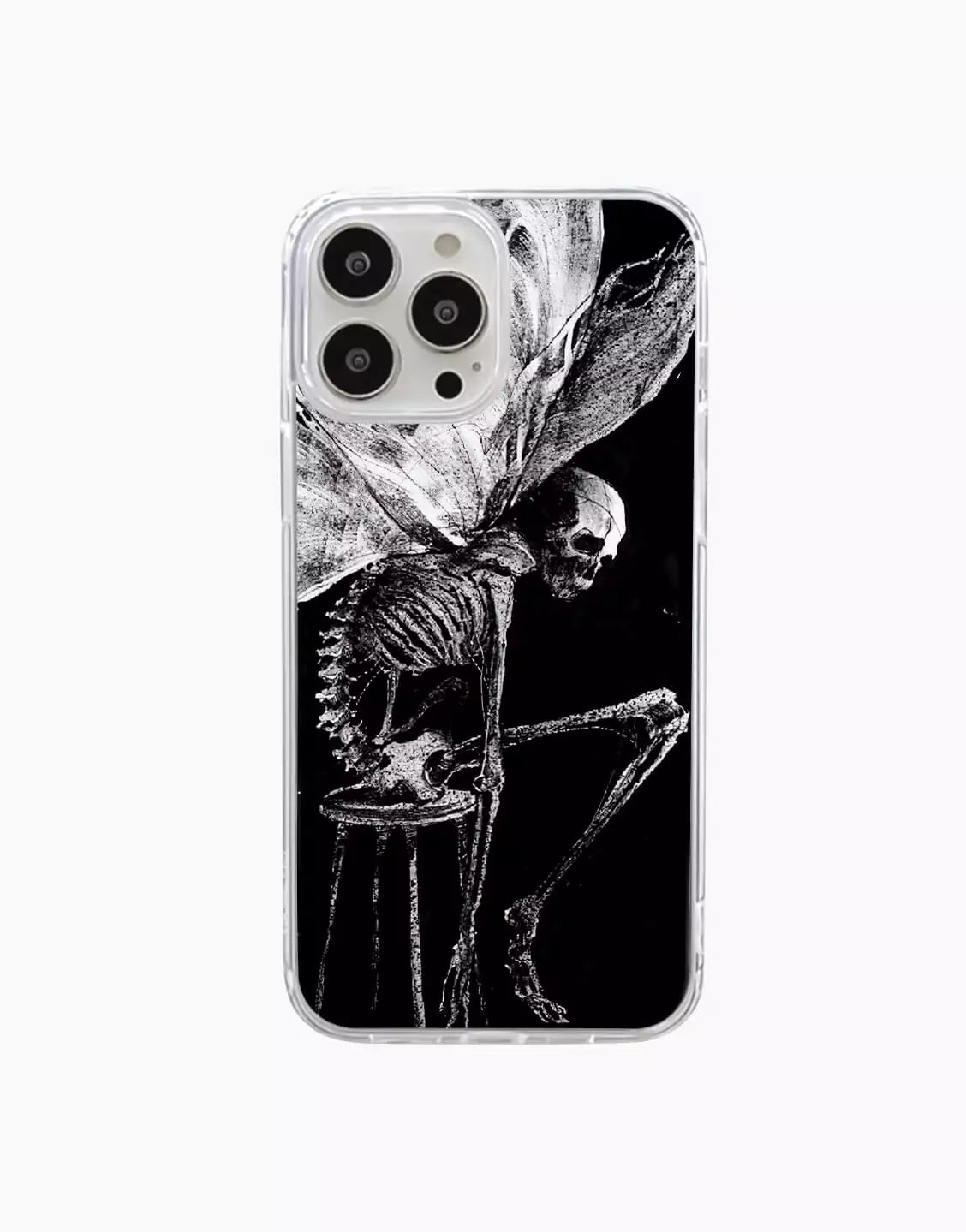 Gothic Fairy Skull iPhone Case - URBANLUSA
