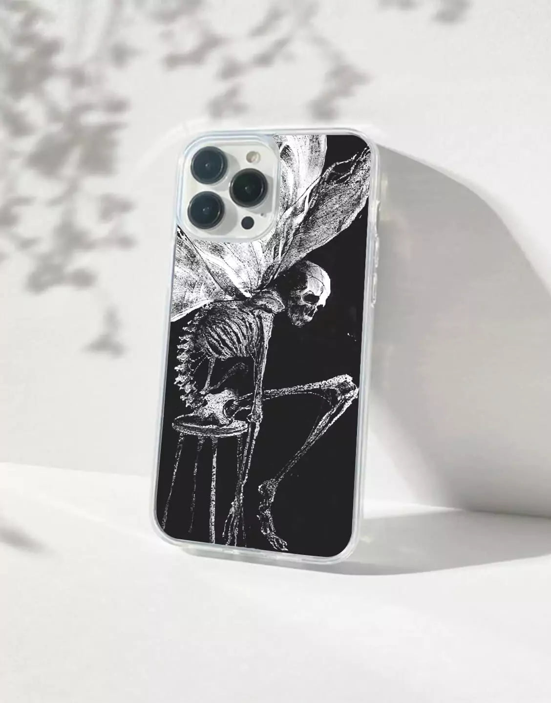 Gothic Fairy Skull iPhone Case - URBANLUSA