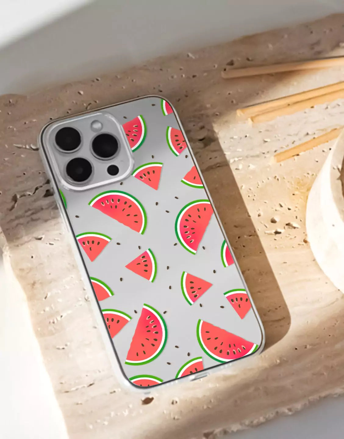 Kawaii Aesthetic Watermelon iPhone Case - URBANLUSA
