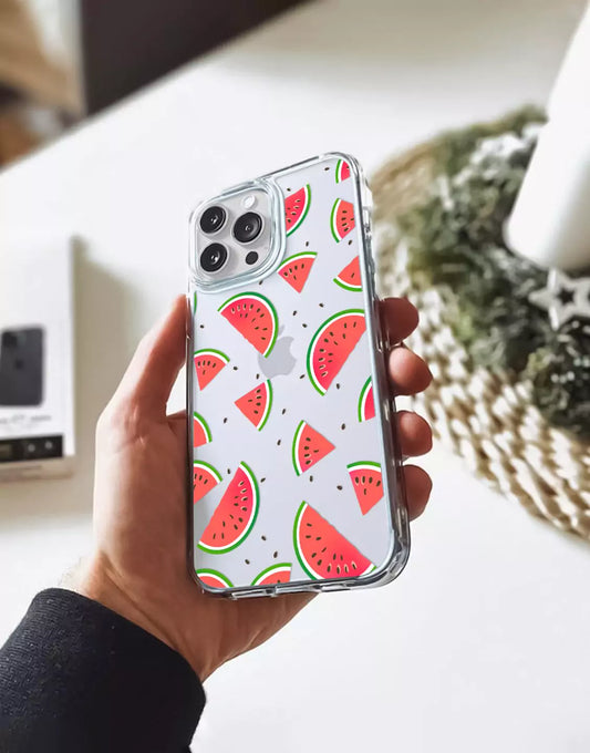 Kawaii Aesthetic Watermelon iPhone Case - URBANLUSA