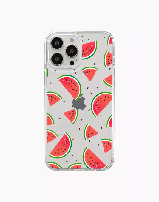 Kawaii Aesthetic Watermelon iPhone Case - URBANLUSA