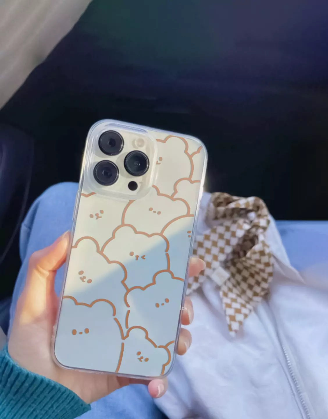 Kawaii Bear iPhone Case - URBANLUSA