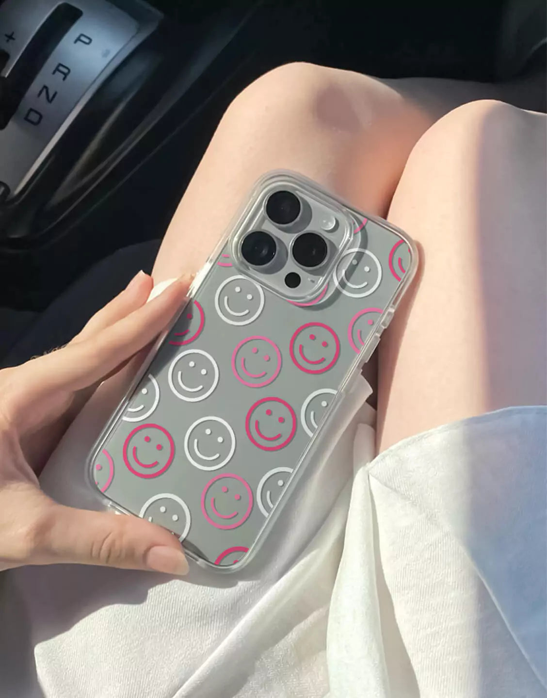 Preppy Smiley Face iPhone Case - URBANLUSA