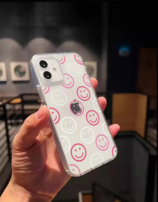 Preppy Smiley Face iPhone Case - URBANLUSA