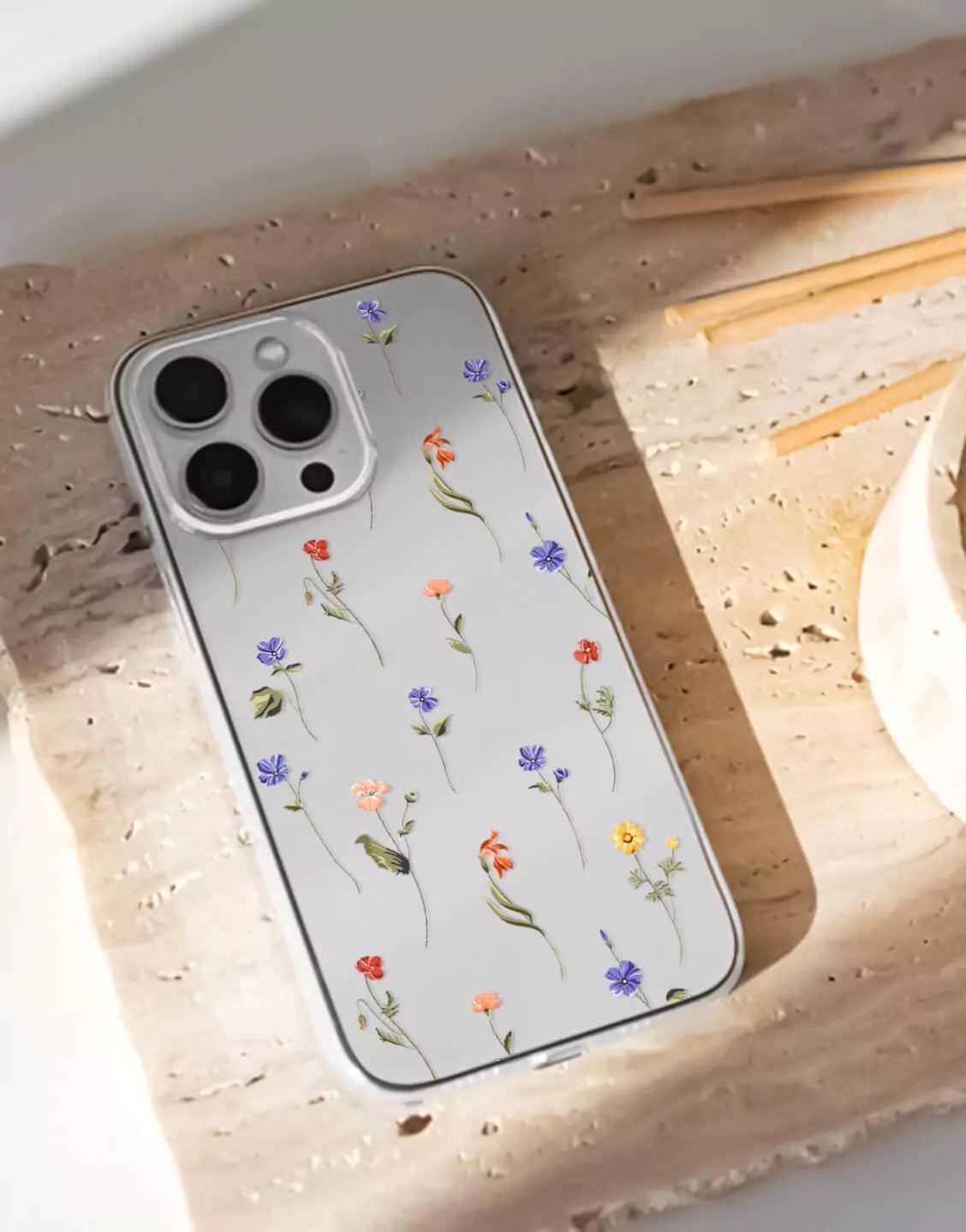 Pretty Watercolor Flowers iPhone Case - URBANLUSA