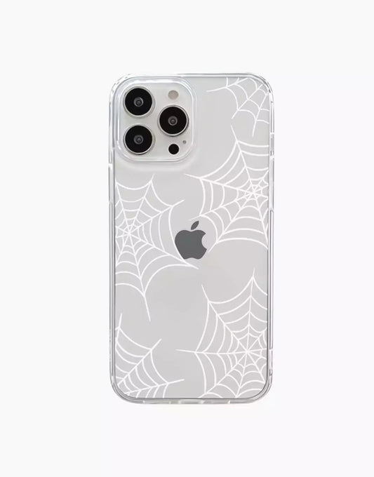 Spider Web Aesthetic iPhone Case - URBANLUSA