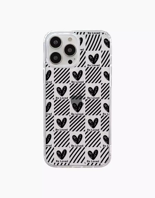 Y2K Checkerboard iPhone Case - URBANLUSA