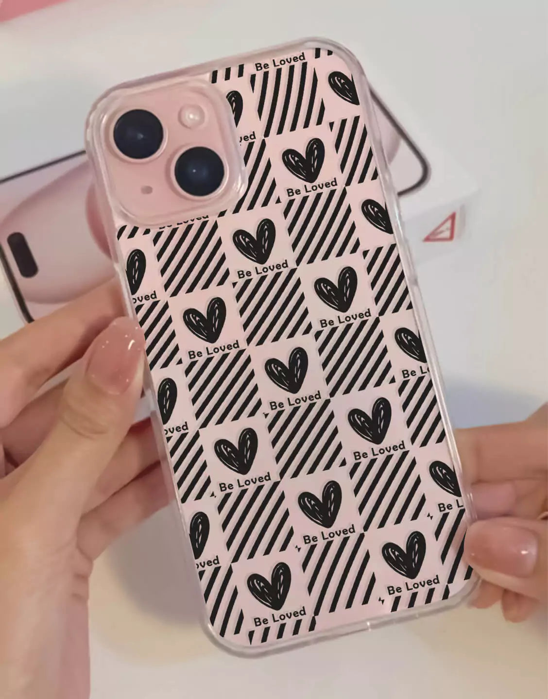 Y2K Checkerboard iPhone Case - URBANLUSA