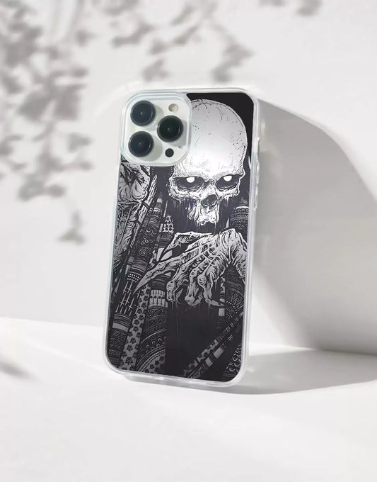 Gothic Skull iPhone Case - URBANLUSA