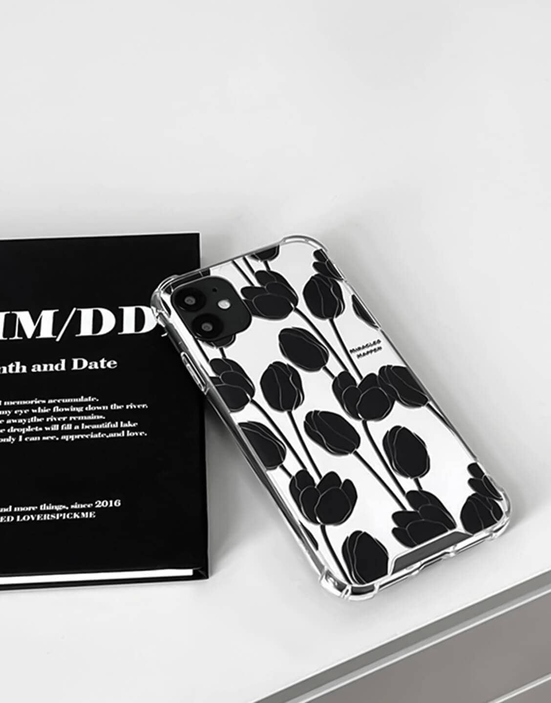 Retro Tulip Flowers iPhone Case - URBANLUSA