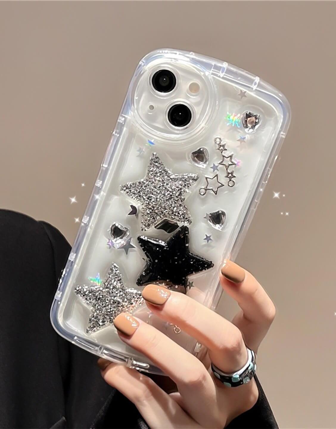 Y2k Hot Stars iPhone Case - URBANLUSA