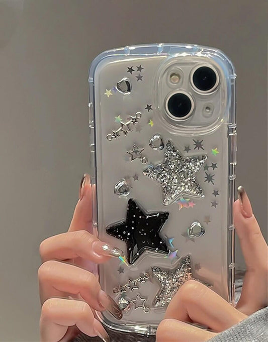 Y2k Hot Stars iPhone Case - URBANLUSA