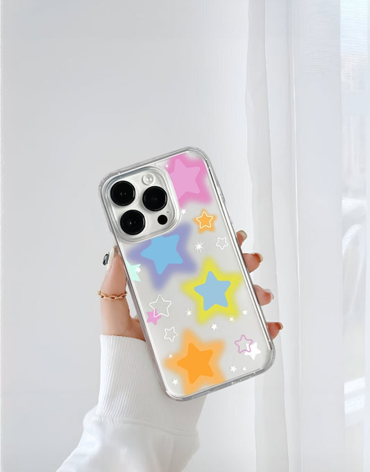 Cute Y2K Star Aesthetic iPhone Case - URBANLUSA