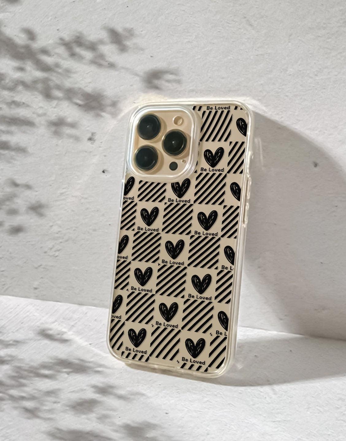 Y2K Checkerboard iPhone Case - URBANLUSA