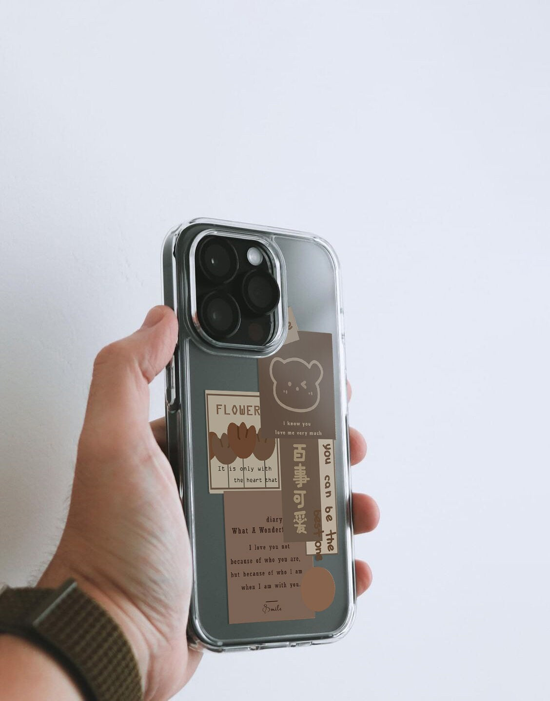 Cute Vintage Bear iPhone Case - URBANLUSA