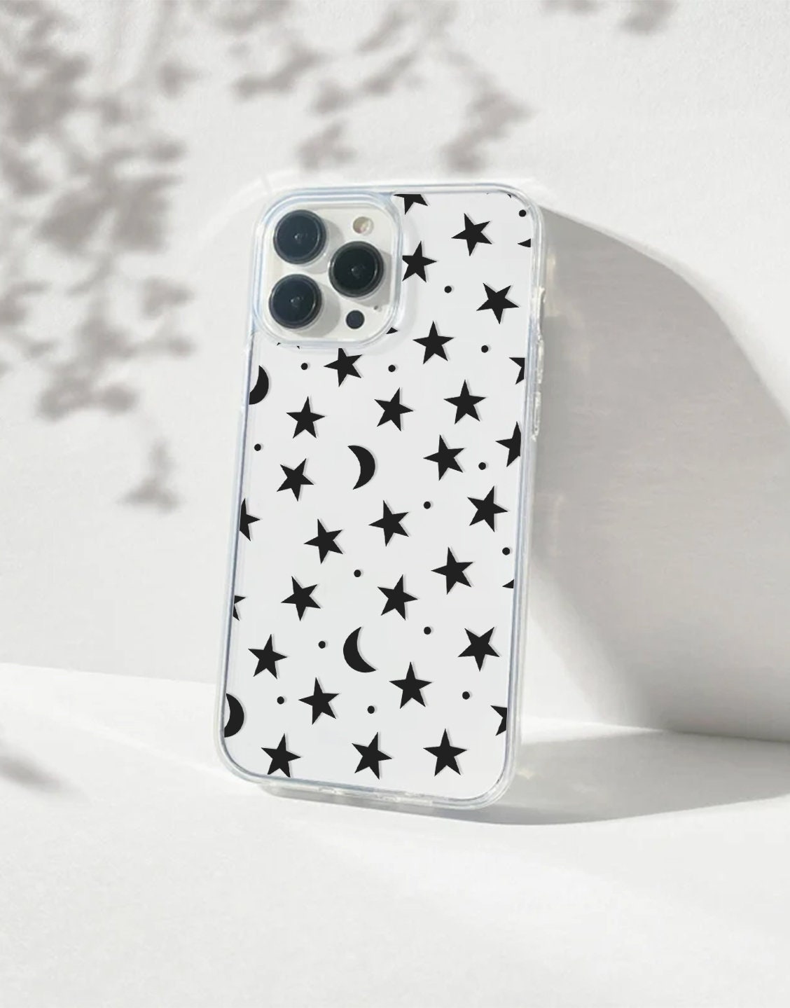 Cute Moon and Stars Phone Case iPhone / Samsung - URBANLUSA