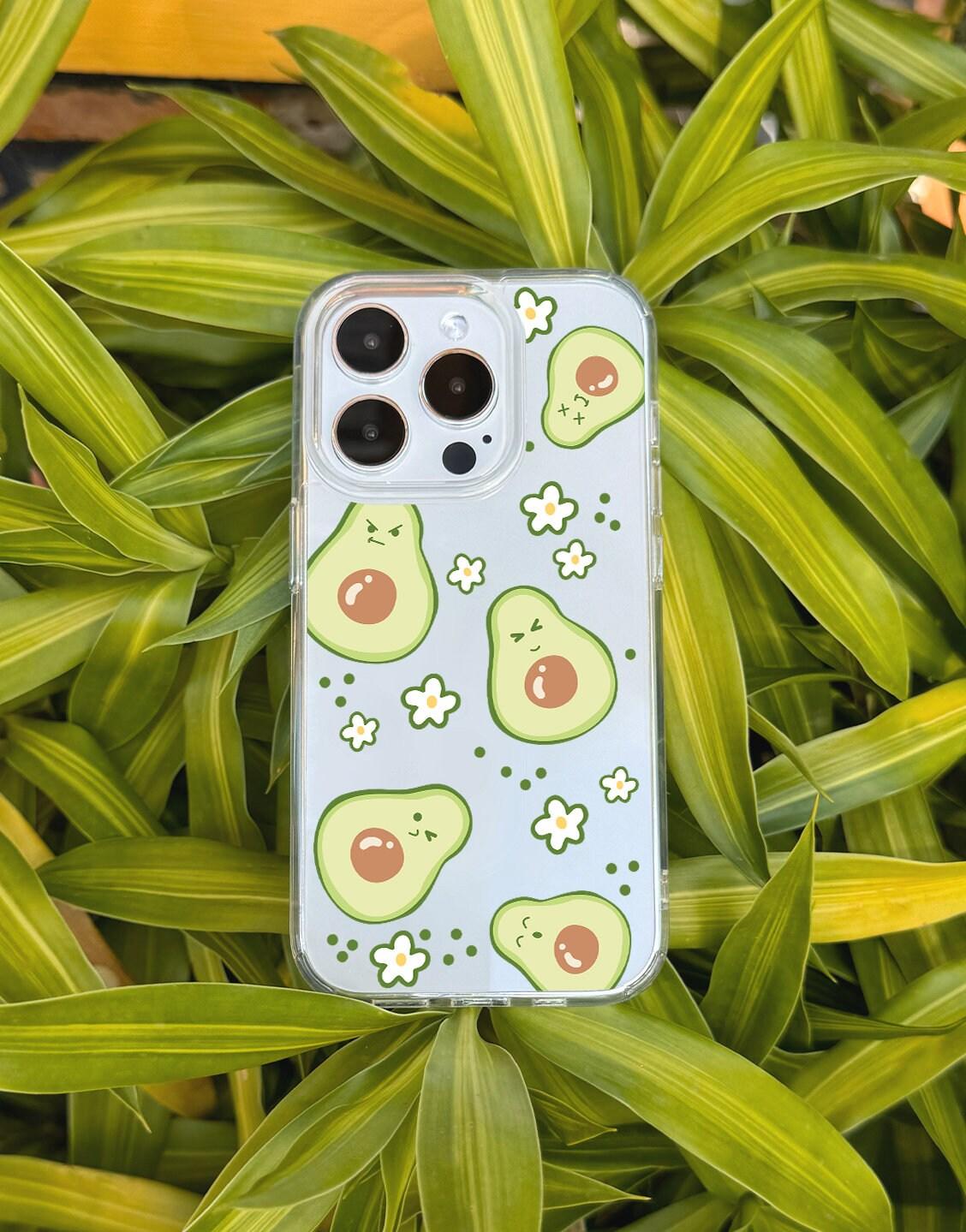 Cute Avocado kawaii iPhone Case - URBANLUSA
