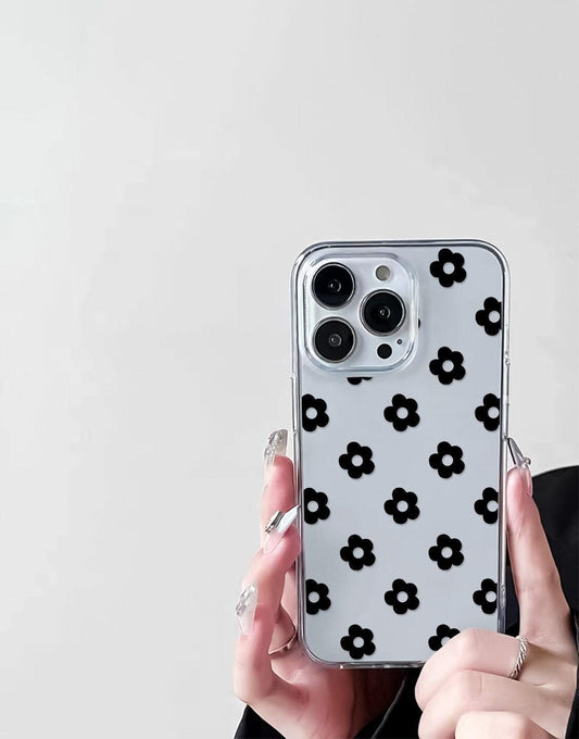 Aesthetic Mini Flowers iPhone Case - URBANLUSA