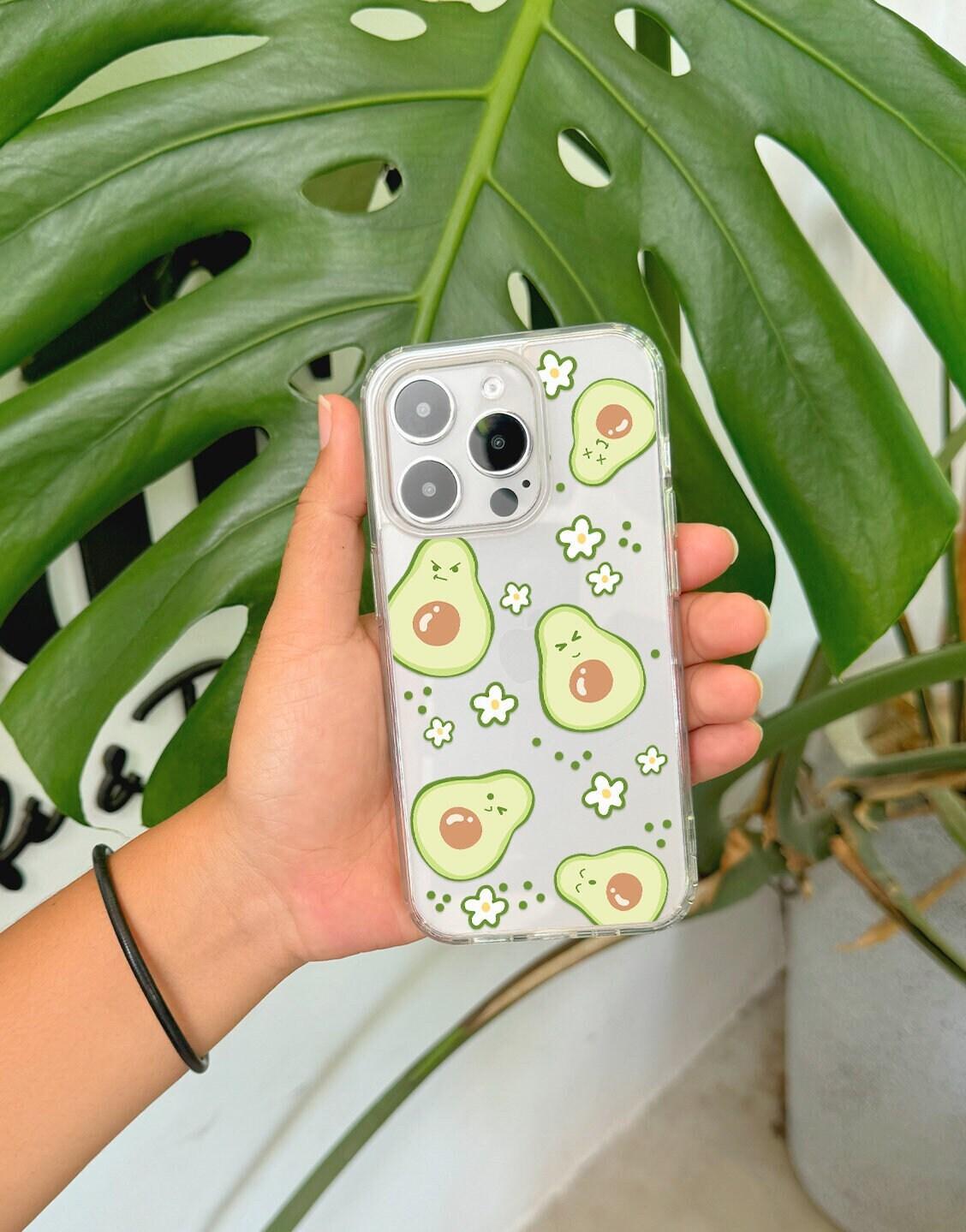 Cute Avocado kawaii iPhone Case - URBANLUSA