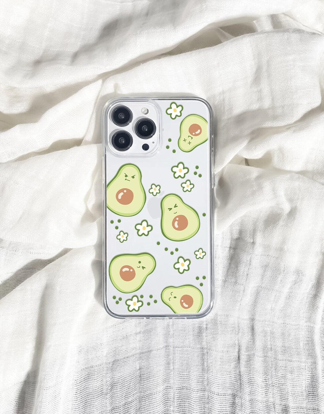 Cute Avocado kawaii iPhone Case - URBANLUSA
