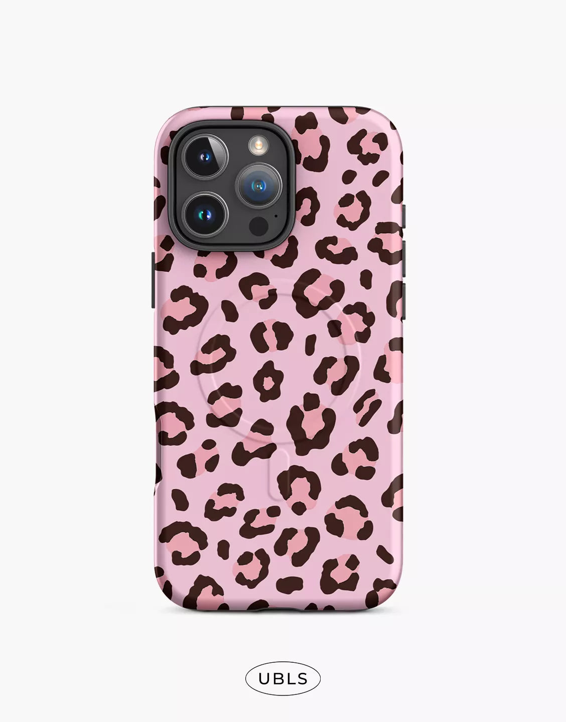 Pretty Pink Leopard Print iPhone Case