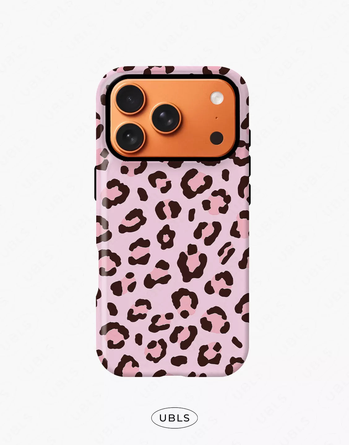 Pretty Pink Leopard Print iPhone Case