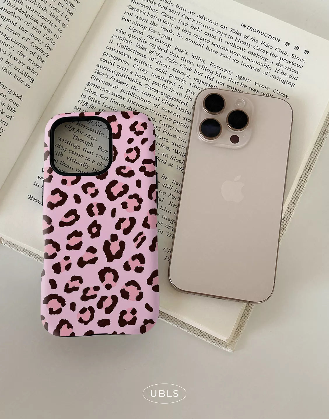 Pretty Pink Leopard Print iPhone Case