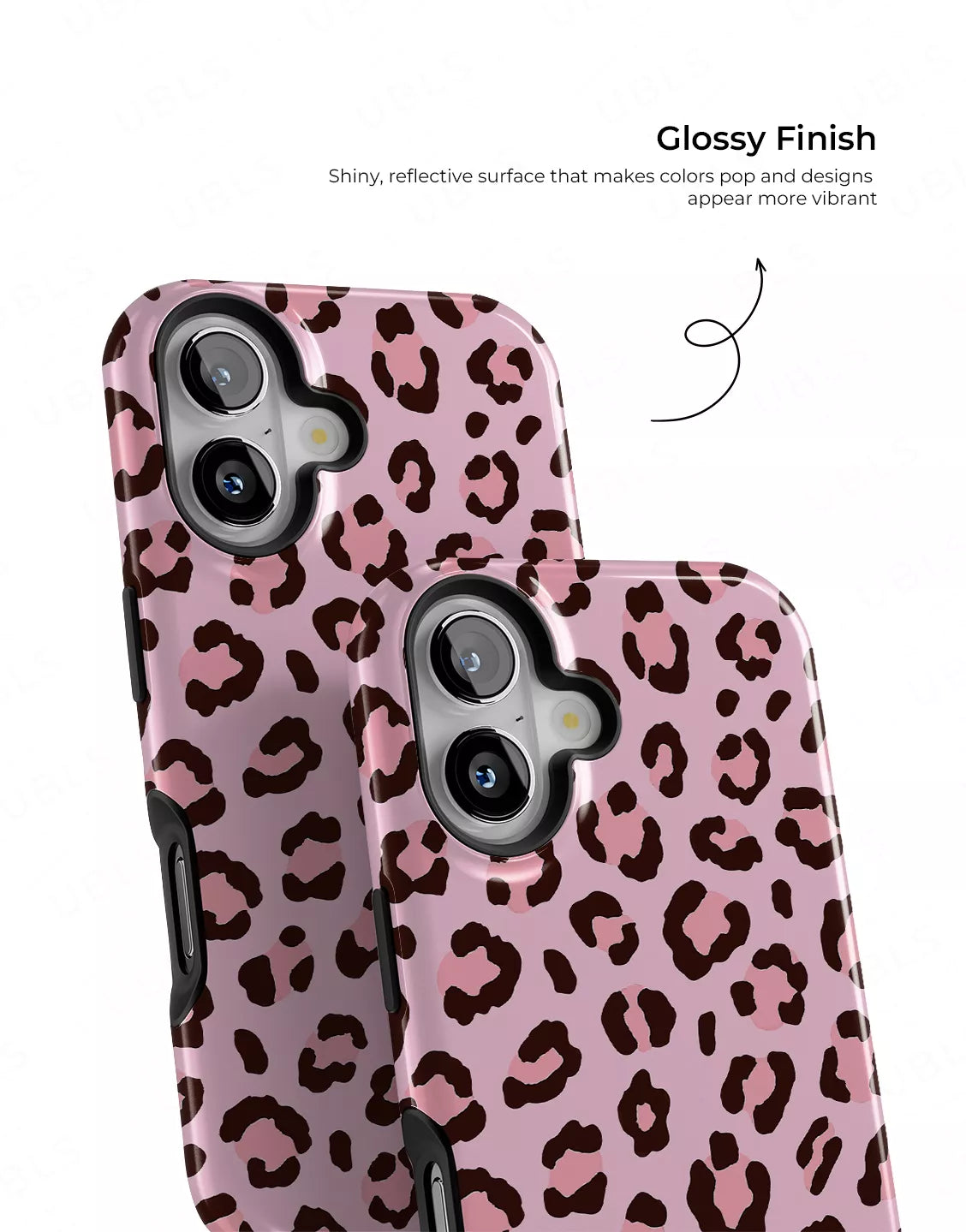 Pretty Pink Leopard Print iPhone Case