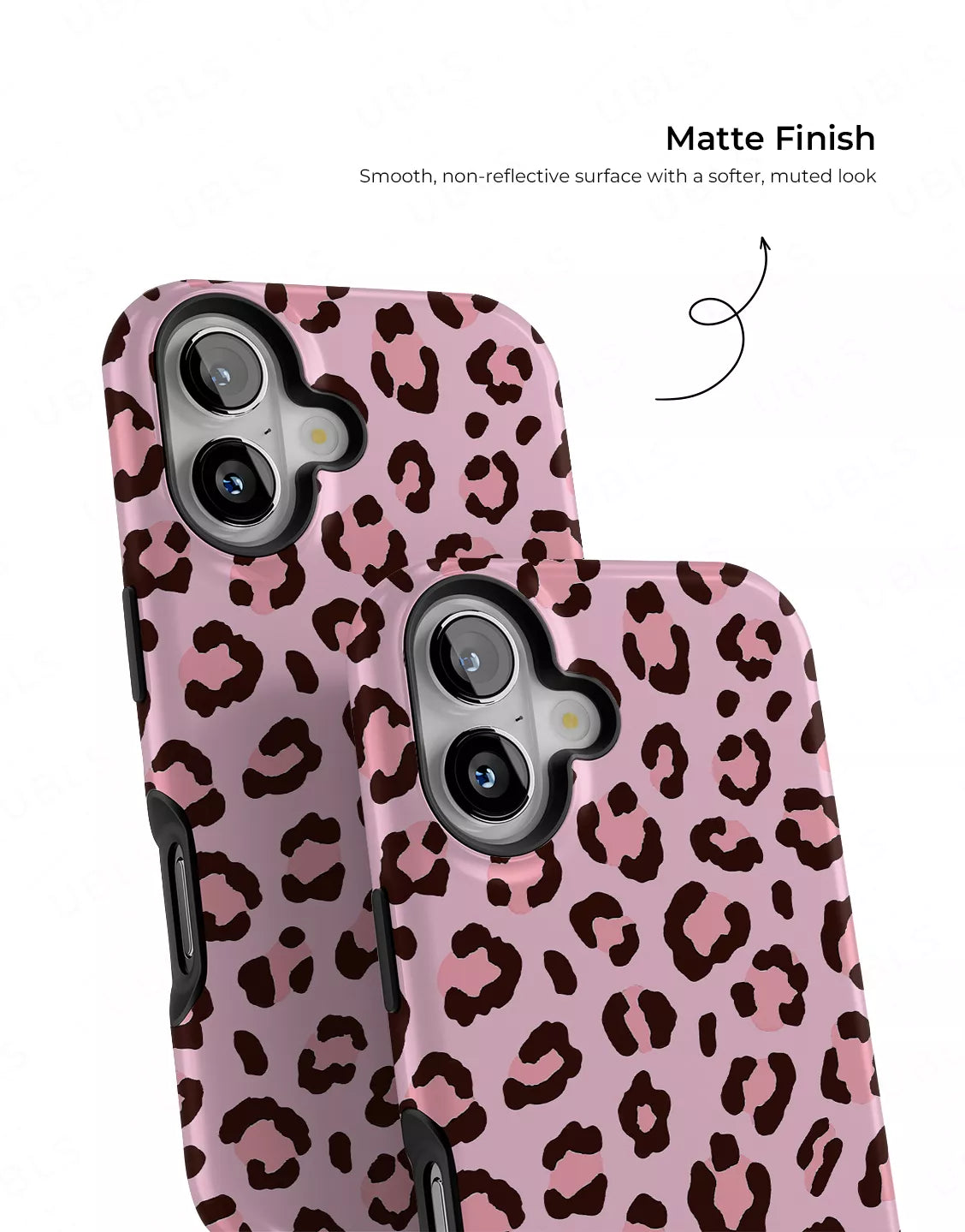Pretty Pink Leopard Print iPhone Case