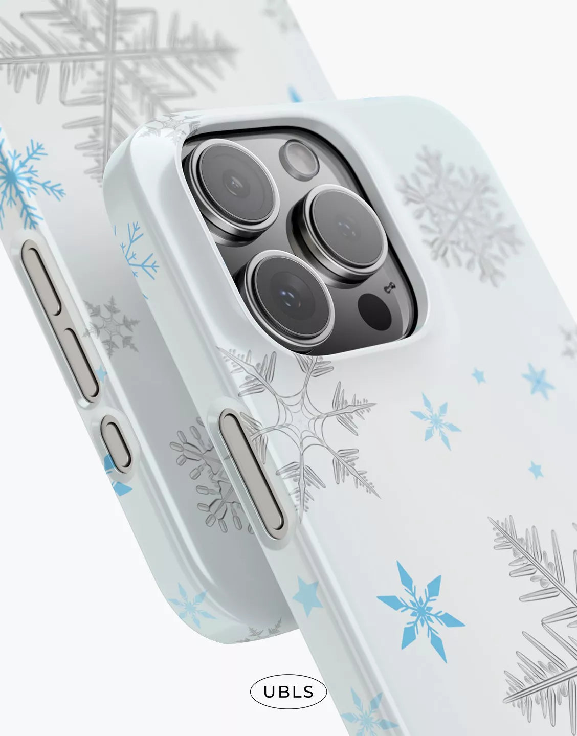 Aesthetic Winter Snowflakes iPhone Case