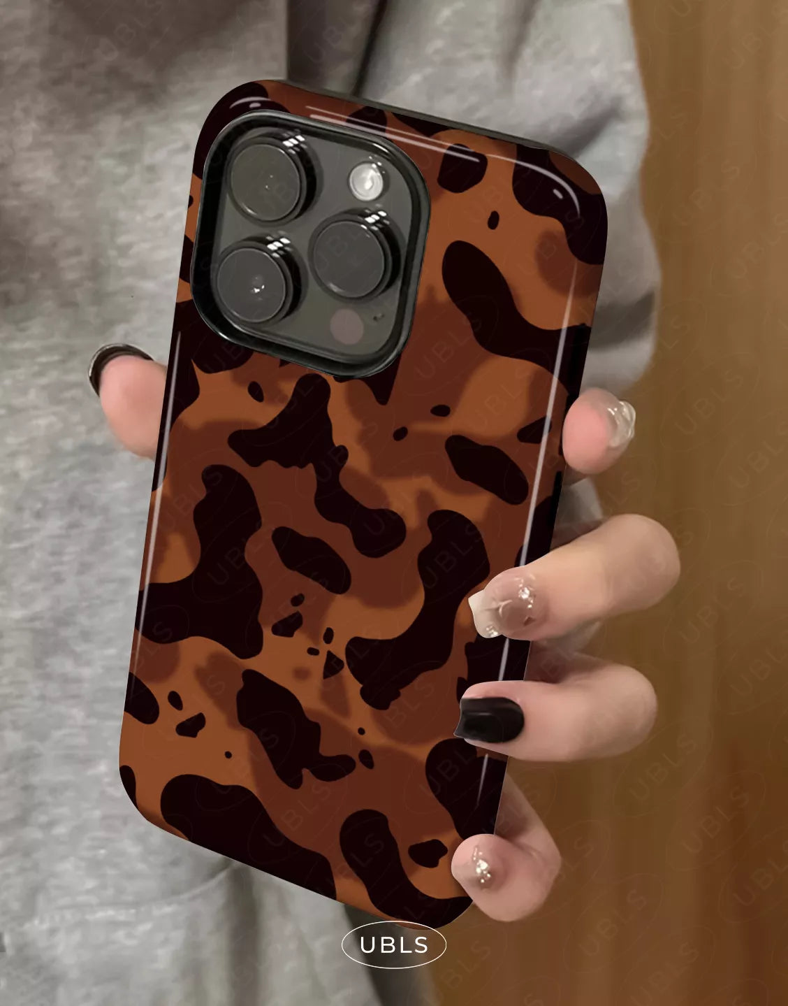 Luxe Tortoise Shell Pattern iPhone Case