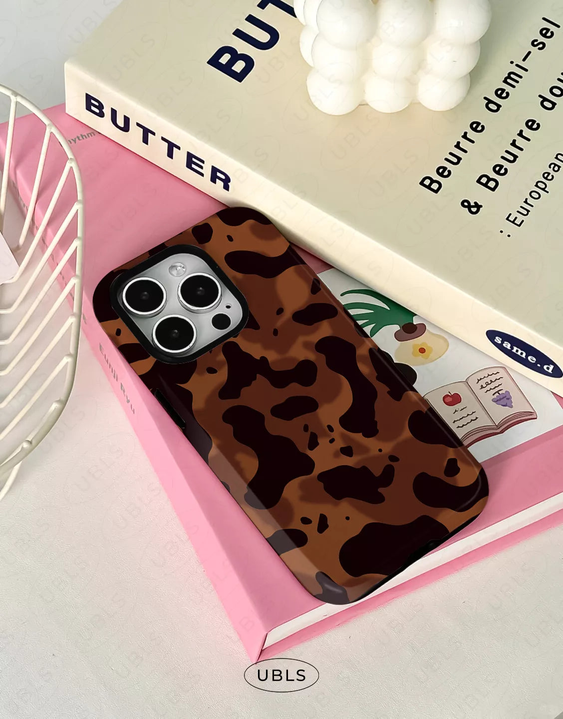 Luxe Tortoise Shell Pattern iPhone Case