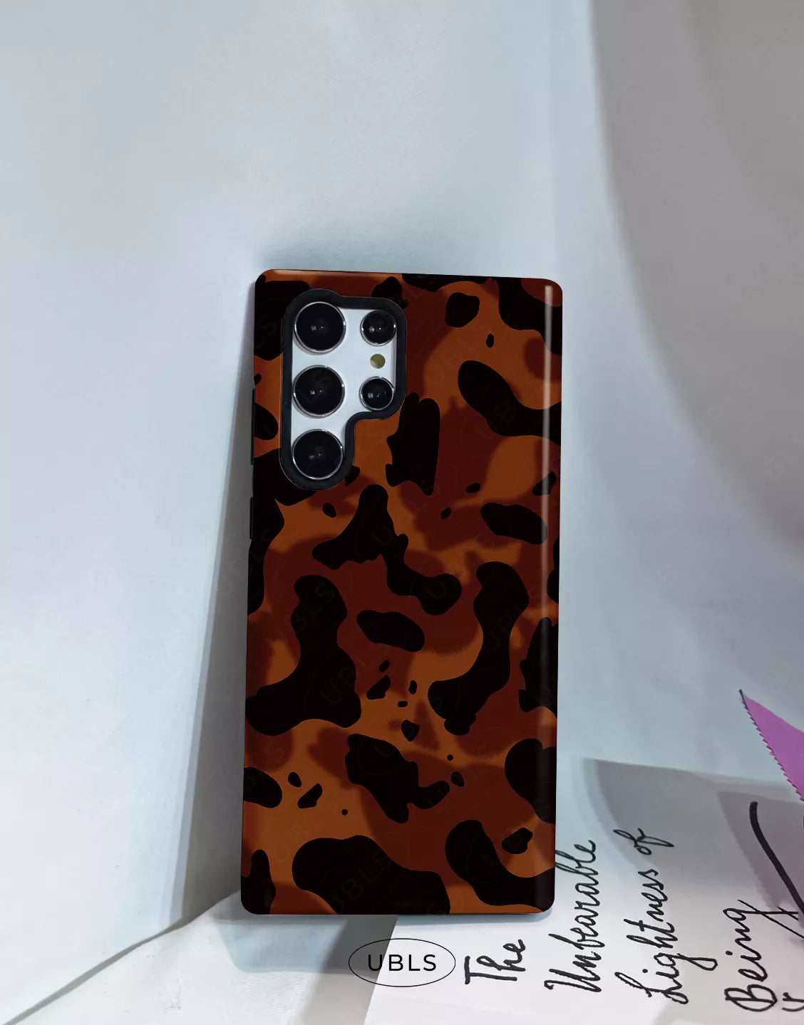 Luxe Tortoise Shell Pattern Samsung Case