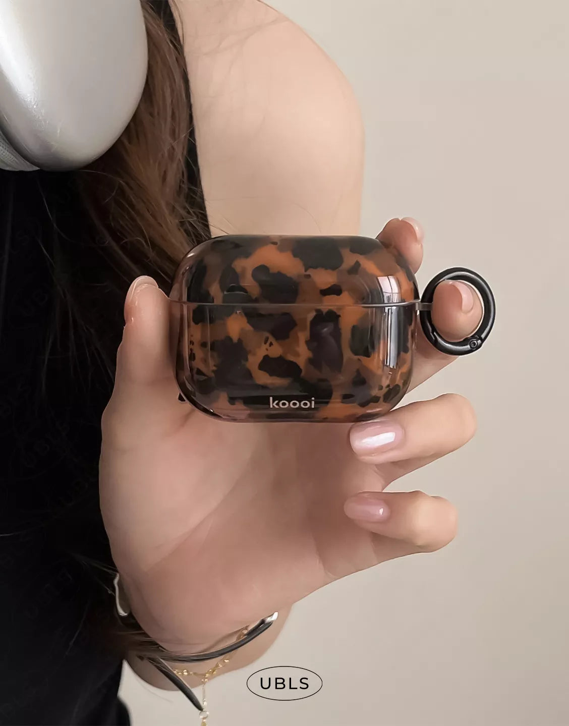 Tortoiseshell Amber Glossy AirPods Case