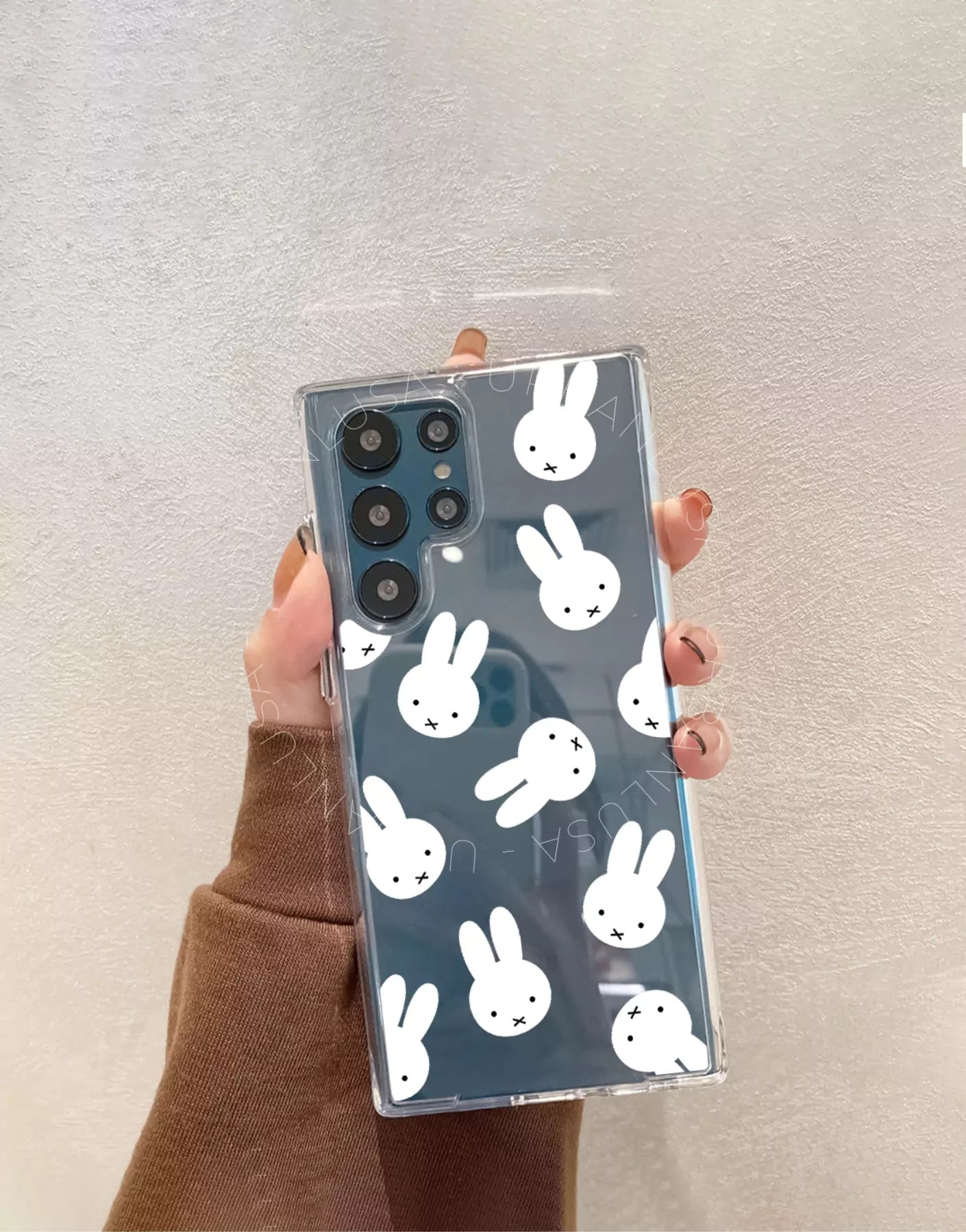Esthetische glimlach telefoonhoesje iPhone / Samsung
