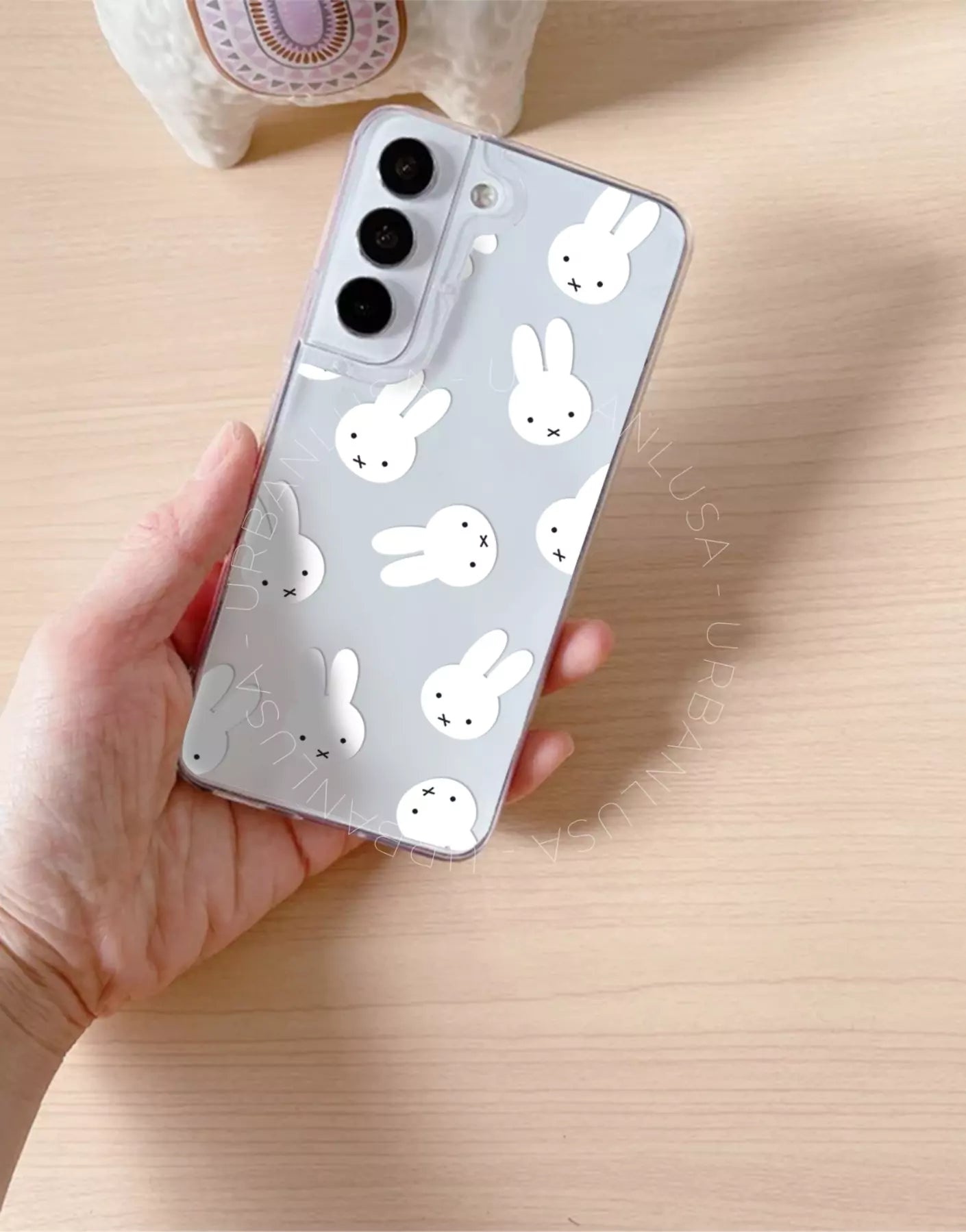 Esthetische glimlach telefoonhoesje iPhone / Samsung