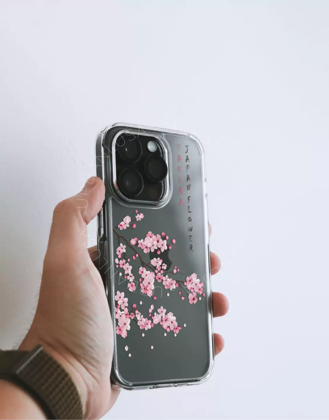 Coque de téléphone à motif de sourire esthétique pour iPhone / Samsung