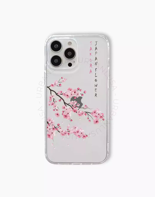 Coque de téléphone à motif de sourire esthétique pour iPhone / Samsung