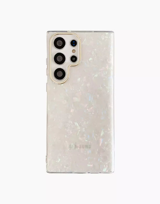 Luxury Colorful Dreamy Shell Pattern Glitter Samsung Case