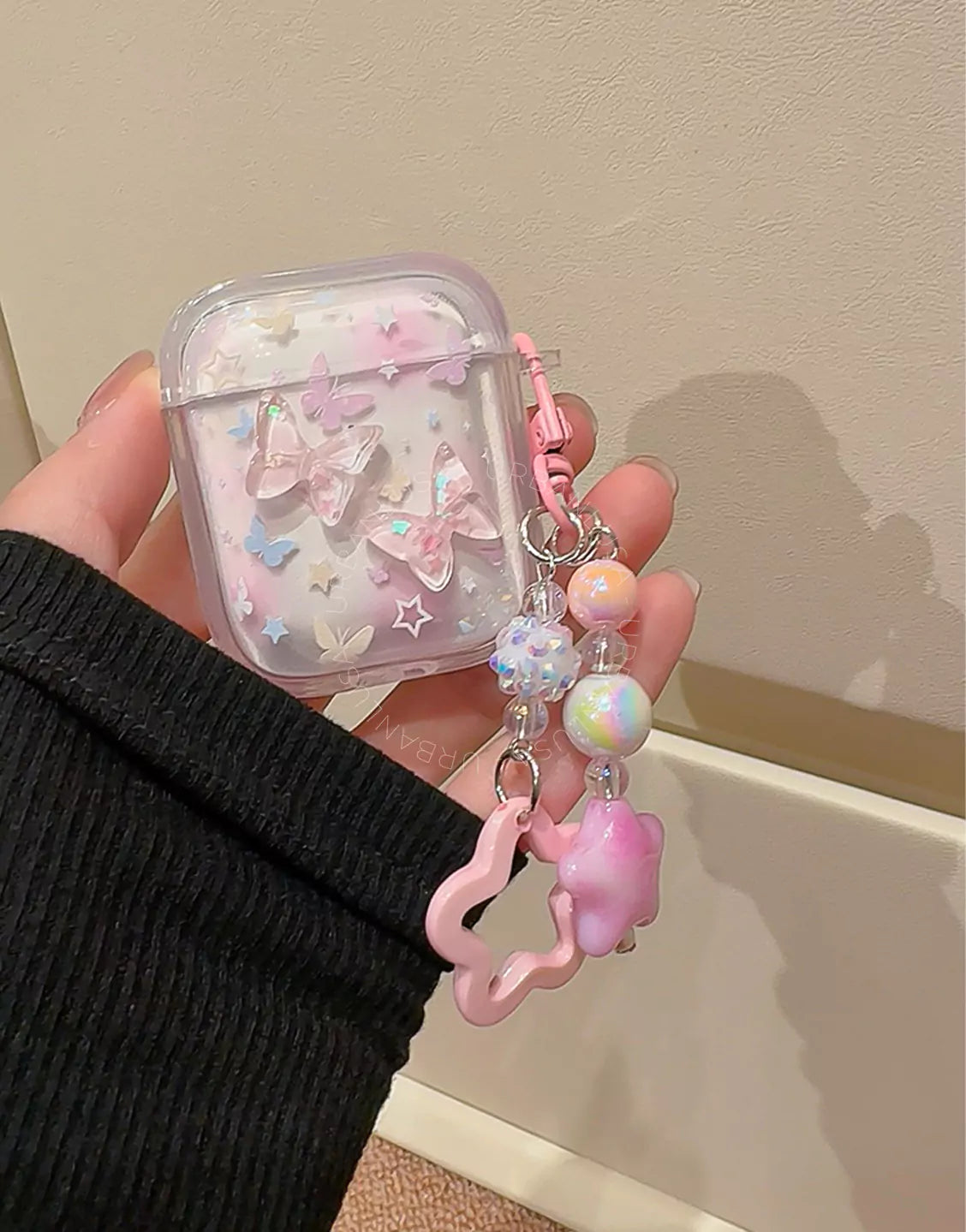 Pastel Pink Butterfly Coquette Aesthetic AirPods 4 Pro 2 Case AirPods 4 Case AirPods 1 2 Case, Cute AirPods 3 Case, AirPods Pro Case, Aesthetic AirPods Case