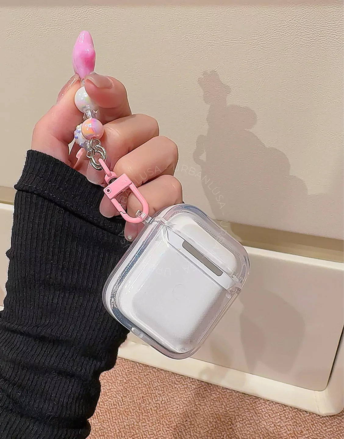 Pastel Pink Butterfly Coquette Aesthetic AirPods 4 Pro 2 Case AirPods 4 Case AirPods 1 2 Case, Cute AirPods 3 Case, AirPods Pro Case, Aesthetic AirPods Case