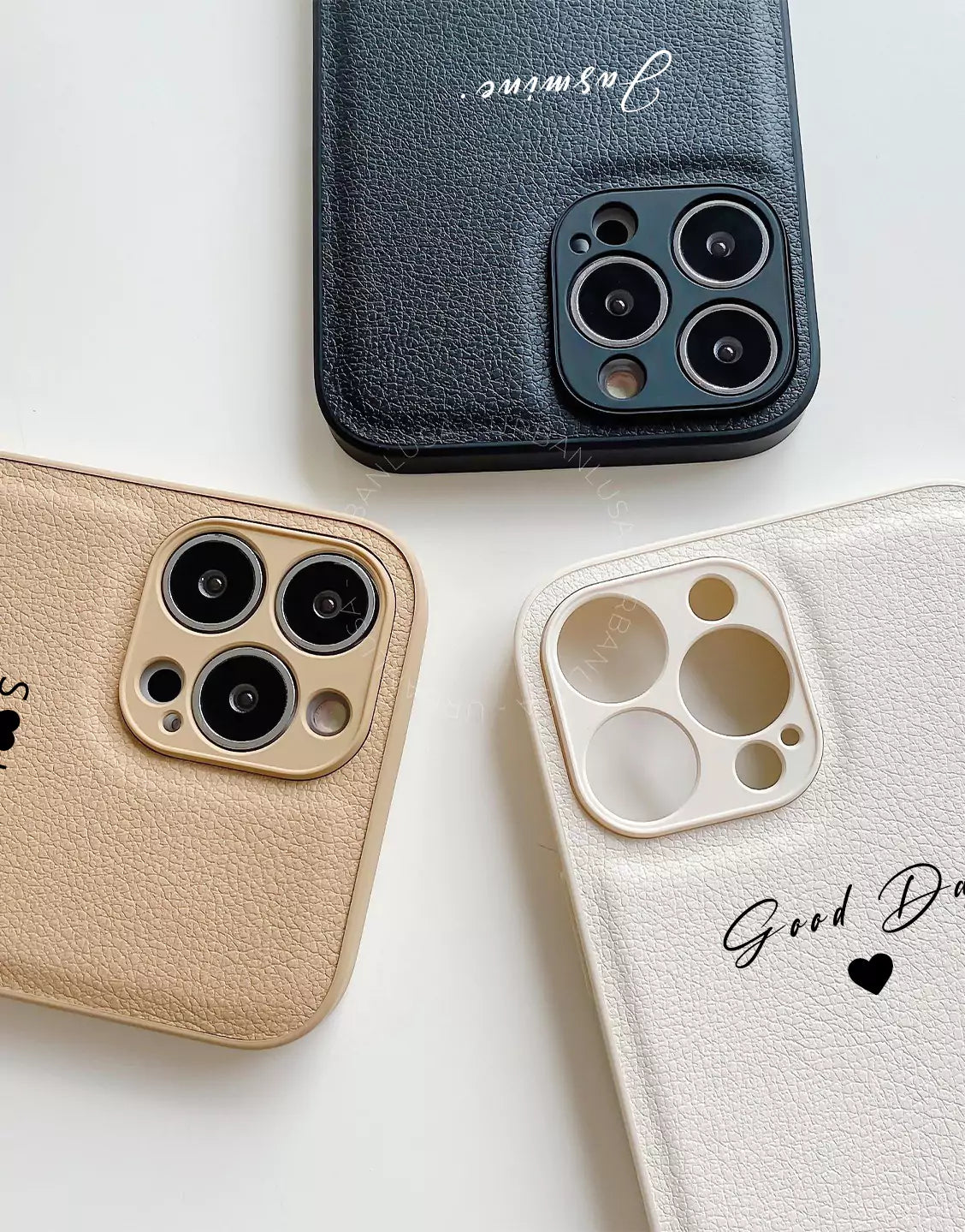 Prachtige glitter bling doorzichtige iPhone-hoes