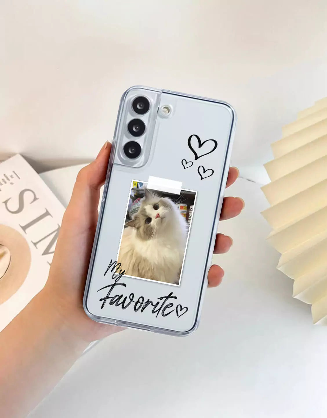 Esthetische glimlach telefoonhoesje iPhone / Samsung