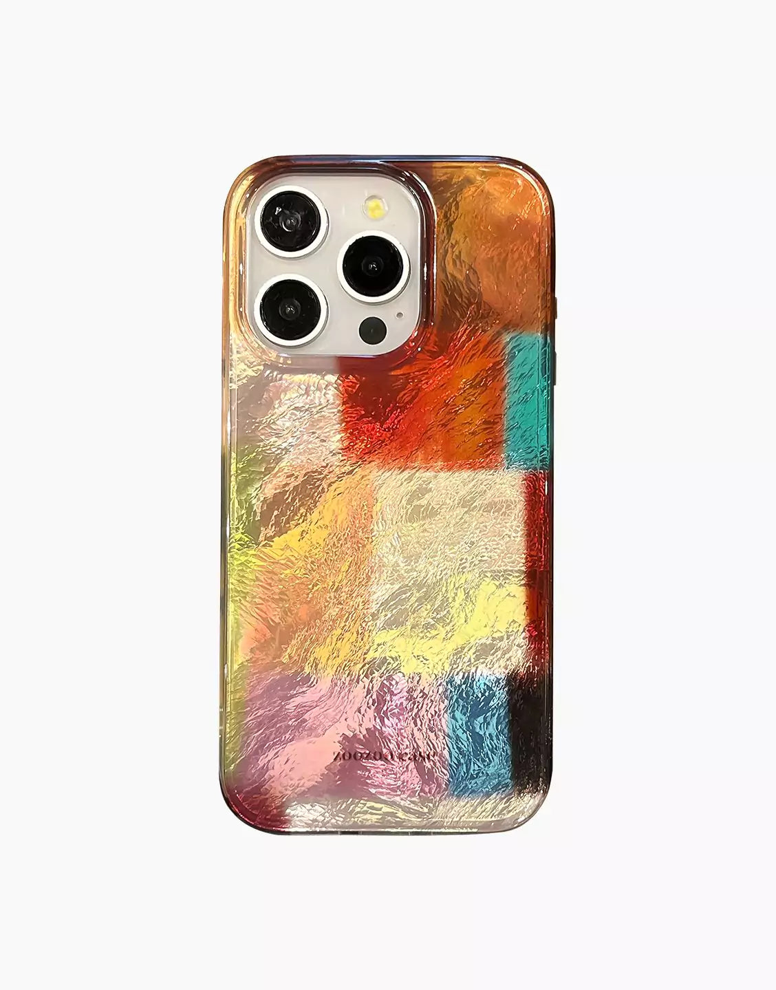 Retro Colorful Grid iPhone Case - URBANLUSA