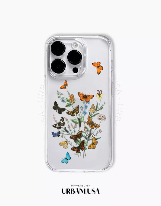Vintage Butterfly Aesthetic iPhone Case